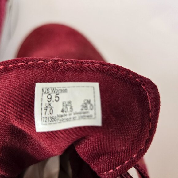 Vans Ward Skater Platform Sneaker Plaid Mix Suede Womens 9.5 - Picture 5 of 5